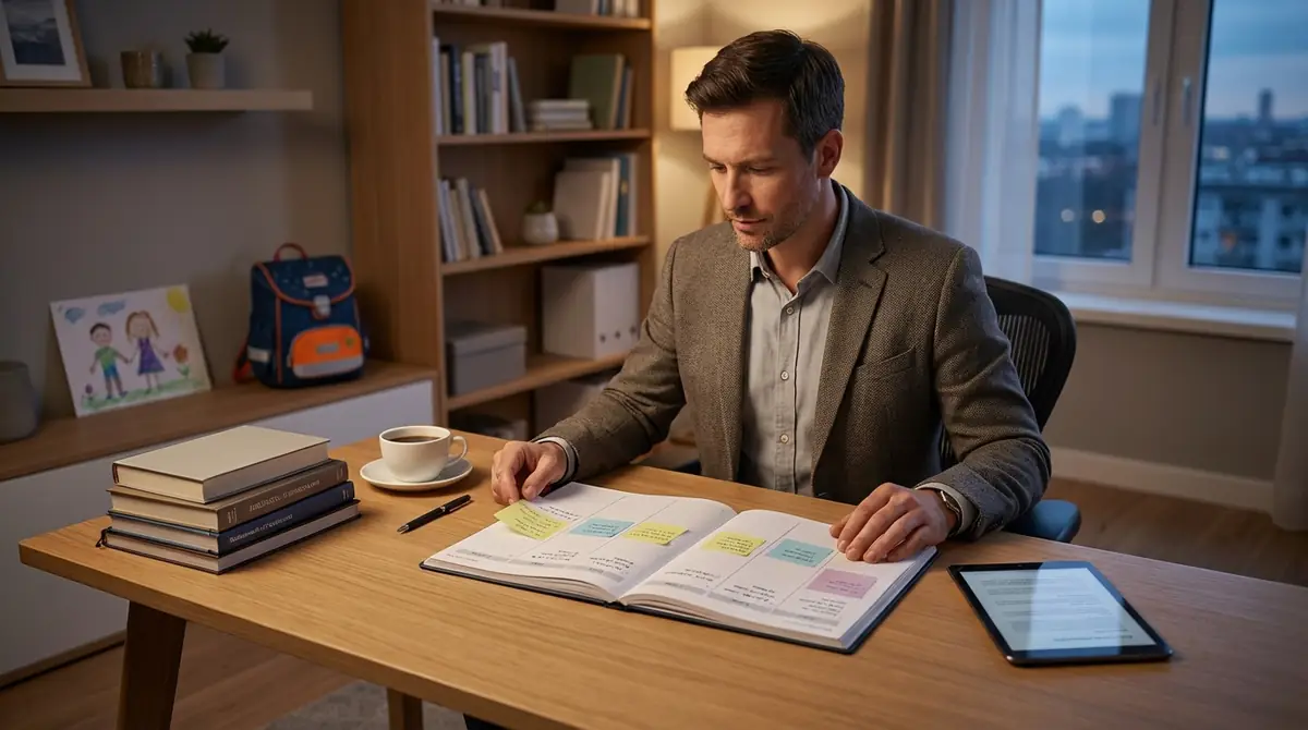 小学校受験の面接に向けた父親の4週間準備スケジュール