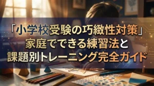 小学校受験の巧緻性対策｜家庭でできる練習法と課題別トレーニング完全ガイド