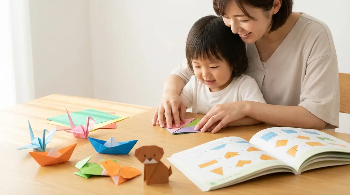 折り紙練習での親の教え方・声かけのコツ7選