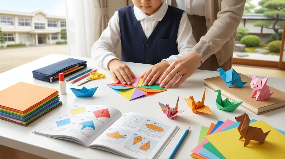 小学校受験の折り紙練習におすすめの教材と選び方
