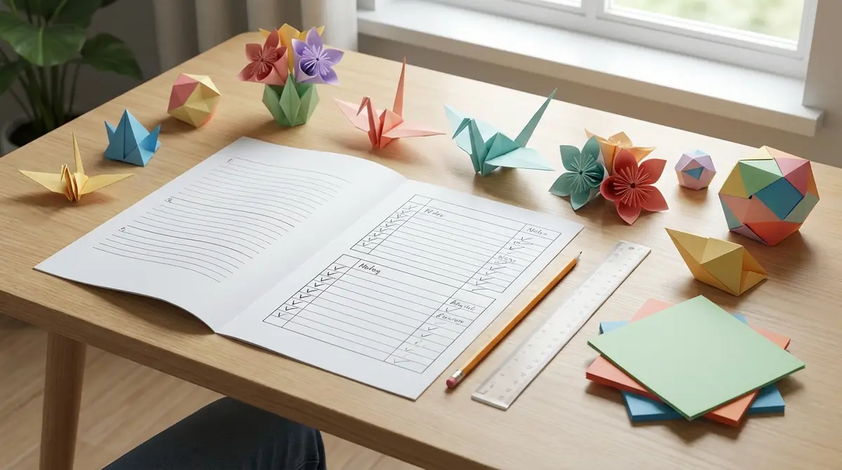 折り紙練習の進捗チェックリスト【印刷して使える】