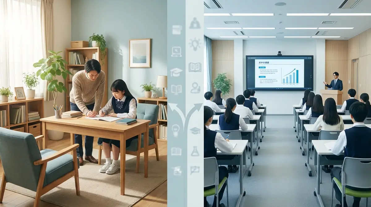 個人塾と大手塾の違い|どちらを選ぶべきか判断する基準
