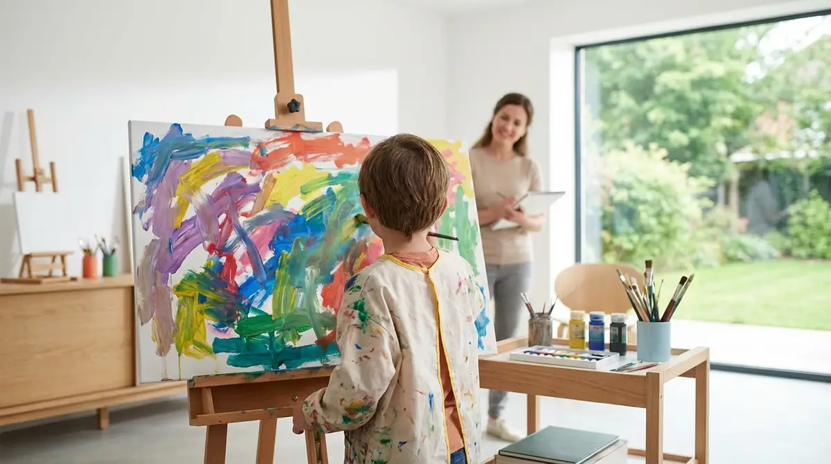 【絵画制作】慶應幼稚舎対策で発想力と表現力を育てる方法