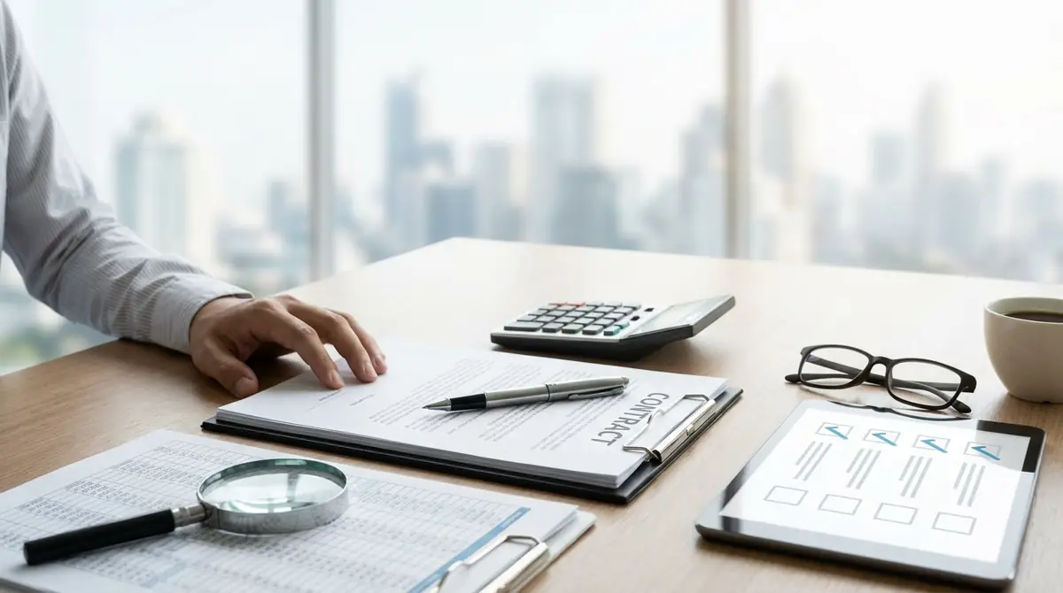 契約前に確認すべき費用チェックリスト