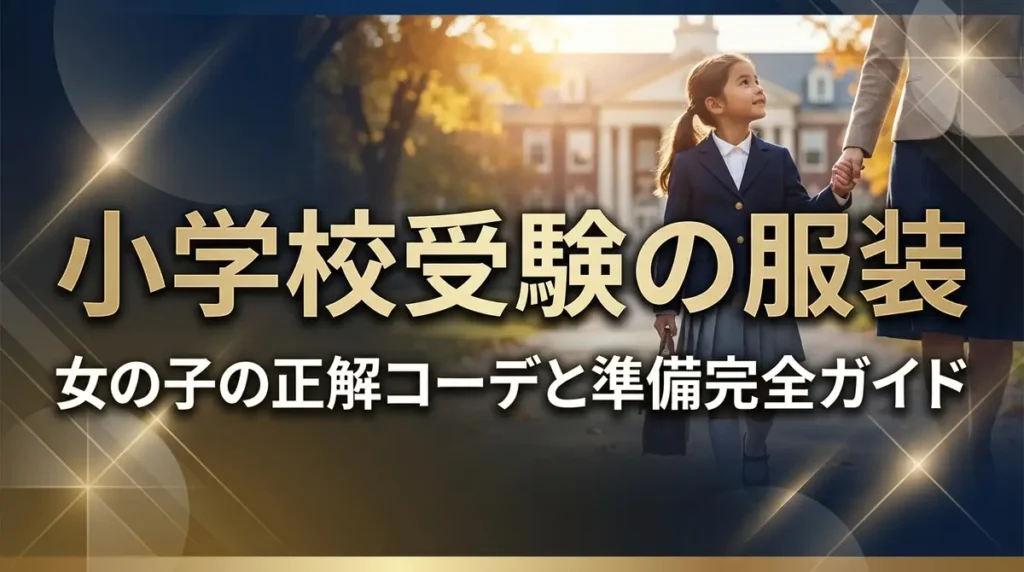 小学校受験の服装｜女の子の正解コーデと準備完全ガイド