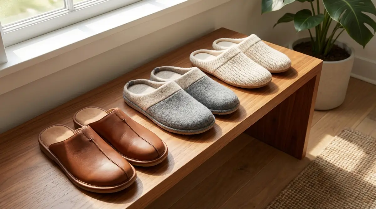 父親用スリッパの選び方|母親との違いと夫婦での揃え方
