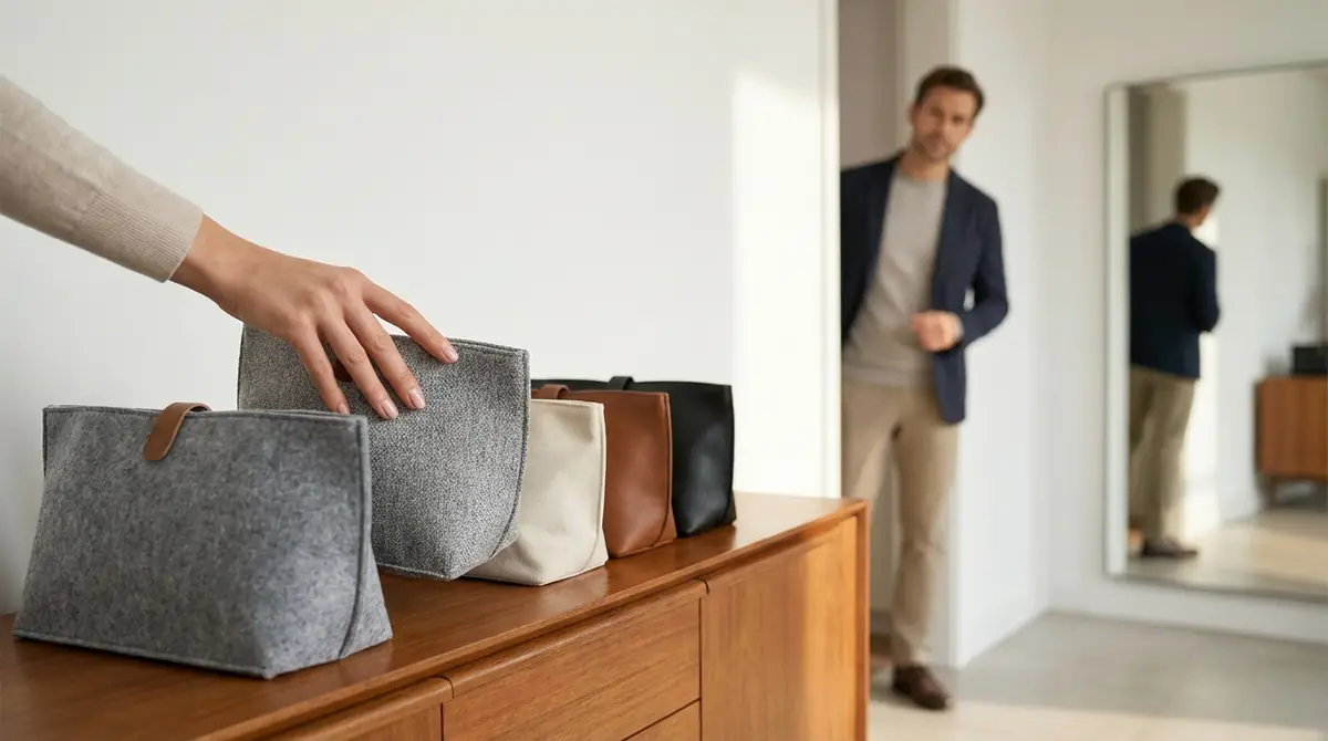 スリッパ袋(収納袋)の選び方も見られている