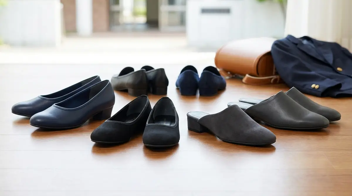 小学校受験スリッパの選び方｜色・ヒール・素材・形状の基本ルール