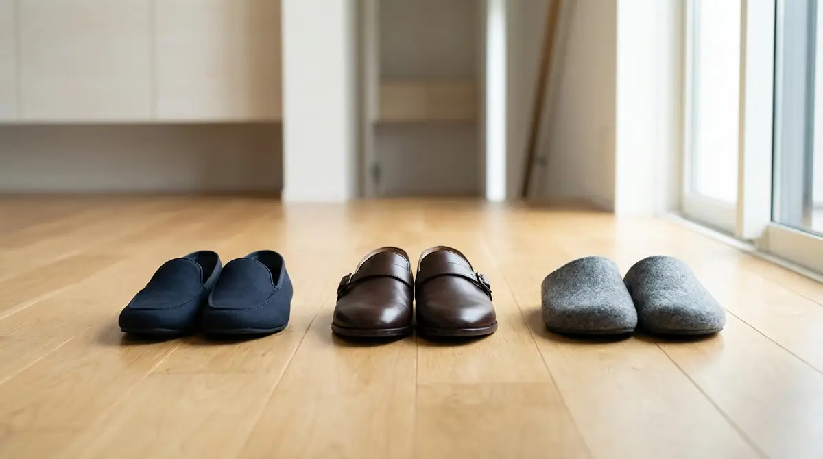 説明会・面接・考査当日｜シーン別スリッパの使い分け