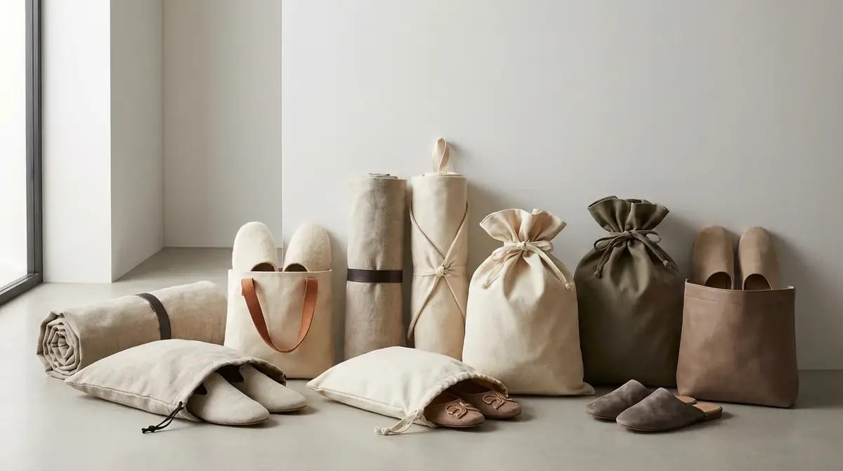 収納袋（スリッパ袋）の選び方とコーディネート