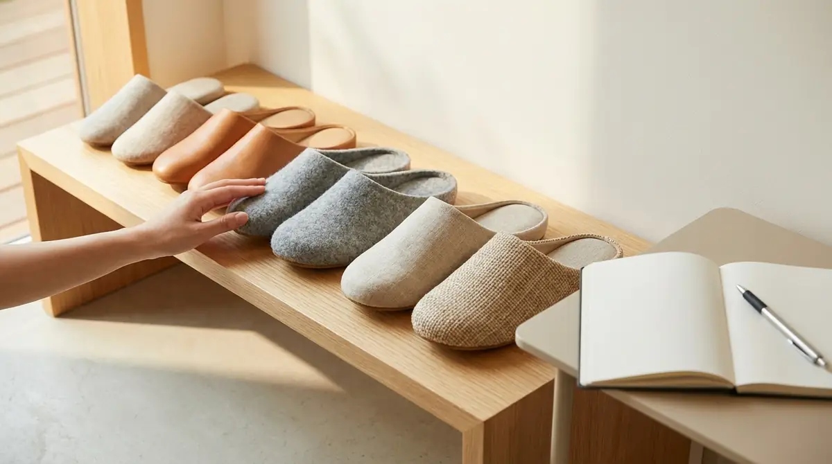 まとめ｜失敗しないスリッパ選びのチェックリスト