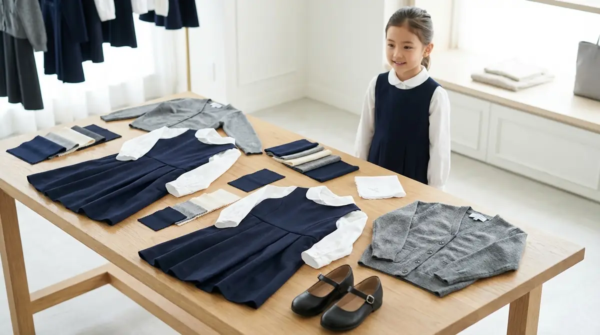 女の子のお受験服装—基本の型と色の選び方