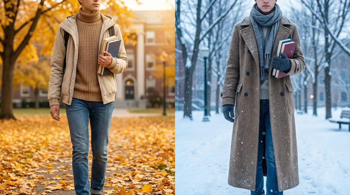 季節別の服装対策—秋受験・冬受験の違い