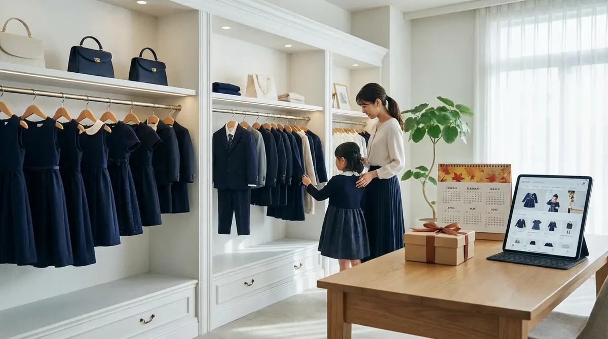お受験服はどこで買う？購入場所と時期の目安