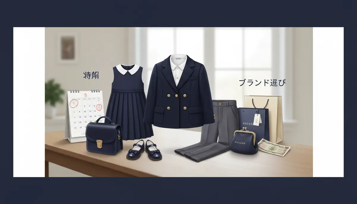 お受験服の購入ガイド|時期・予算・ブランド選び