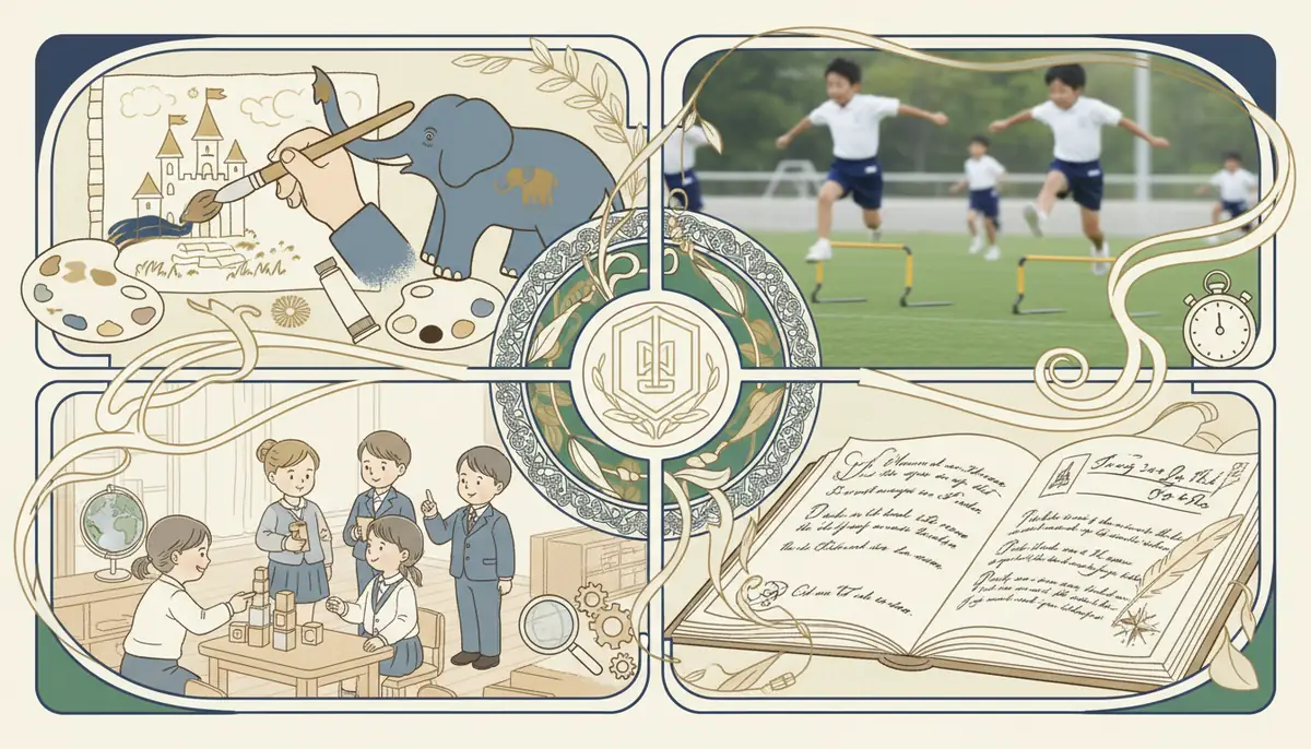 慶應幼稚舎対策の4本柱|絵画・運動・行動観察・願書の攻略法