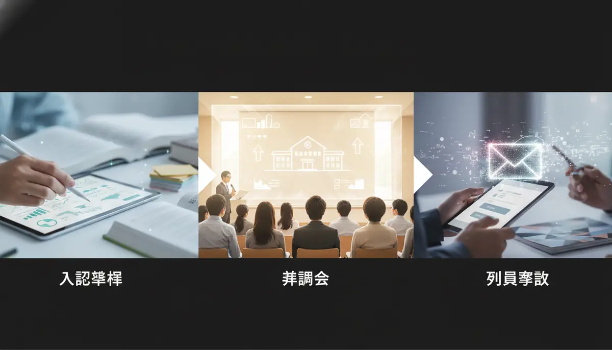 入試準備・説明会・資料請求の完全ガイド